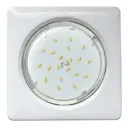 Комплект точечных светильников встраиваемых Ecola Fw53s4ecb-4 под отверстие 90 мм GX53 цвет белый 4 шт