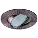 Комплект точечных светильников встраиваемых Ecola Fr1603eff-6 под отверстие 7.5 мм GU5.3 цвет медь 6 шт