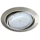 Комплект точечных светильников встраиваемых Ecola FS5390ECB-2 FT9073 под отверстие 95 мм GX53 цвет серый 2 шт