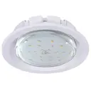 Комплект точечных светильников встраиваемых Ecola FT3225 под отверстие 80 мм GX53 цвет белый 4 шт