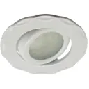 Комплект точечных светильников встраиваемых Ecola Fd1602efs-6 под отверстие 6 мм GU5.3 цвет белый 6 шт