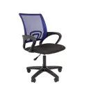 Стул Chairman 60x98x60 см текстиль цвет черный 00-07024142