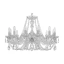 Люстра потолочная хрустальная Bohemia Ivele Crystal 101.12.240.Ni E14 12 ламп 24 м²