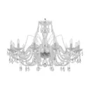 Люстра потолочная хрустальная Bohemia Ivele Crystal 105.12.360.Ni E14 12 ламп 24 м²