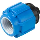Муфта комбинированная Политэк 1/2"x32 мм НР полипропилен 50033212