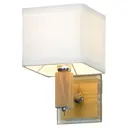 Бра LUSSOLE LSF-2501-01 E14 цвет Белый