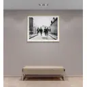 Постер Просто Постер The Beatles - Вечер трудного дня 50x70 в раме Металл