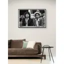 Постер Просто Постер Бьянка и Мик Джаггер 50x70 в подарочном тубусе Металл