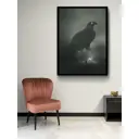 Постер Просто Постер Темное фэнтези - Орел 40x50 в раме Металл