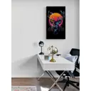 Постер Просто Постер Нео-олень 50x70 в раме Металл