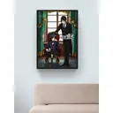 Постер Просто Постер Темный дворецкий 60x90 в раме Металл