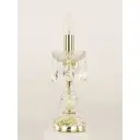 Лампа настольная Bohemia Ivele Crystal 105L.1-27.G E14 цвет золотой