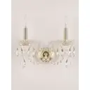 Настенный светильник BOHEMIA IVELE CRYSTAL 101B.2.141.G цвет золотой