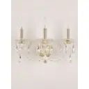 Настенный светильник BOHEMIA IVELE CRYSTAL 101B.3.141.G цвет золотой