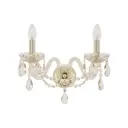 Настенный светильник BOHEMIA IVELE CRYSTAL 116B.2.165.G цвет золотой