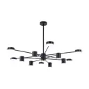 Люстра потолочная светодиодная APL LED 3307.6293-12.BLACK
