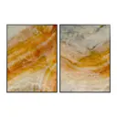 Комплект картин ArtWork Stone Abstraction Blinding Sun, 56x76 см, 2 шт