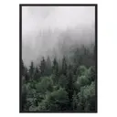 Постер Дом Корлеоне Бирюзовый лес 07-0384-40x60, 40x60 см