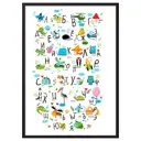 Постер Дом Корлеоне Русский алфавит 07-0624-30x40, 30x40 см