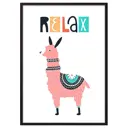 Постер Дом Корлеоне Лама Relax 07-0649-30x40, 30x40 см