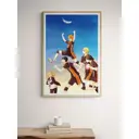 Плакат Просто Постер Аниме Волейбол. Хината и команда 50x70 в подарочном тубусе 297422686821