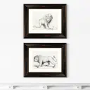 Картина «ArtNoMore» Диптих Lions, 1831г. (из 2-х картин)