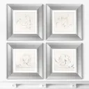 Картина «ArtNoMore» Набор из 4-х картин Architectural Motifs Four Rinceaux, 1875г.