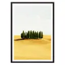 Постер в рамке Дом Корлеоне Кипарисы в поле 07-0718-50x70
