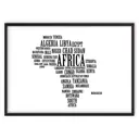 Постер в рамке Дом Корлеоне Африканский континент 07-0801-30x40