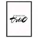 Постер в рамке Дом Корлеоне Мечты сбываются 07-0870-30x40