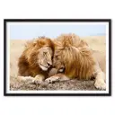 Постер в рамке ДОМ Корлеоне Львы - 40x60 см