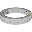 Перфорированная лента прямая LP 25x0.5 5 м оцинкованная сталь цвет серебро