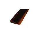Профиль торцевой для поликарбоната 10 мм 2.1 м бронза