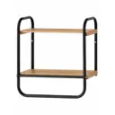 Полка UniStor osaka подвесная с планкой для полотенца 211713