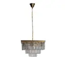 Светильник подвесной хрустальный Loft It Prism Clear 10019-500S 240W E14