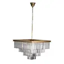Светильник подвесной хрустальный Loft It Prism Clear 10019-600S 360W E14