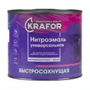 Эмаль Krafor Нц-132 цвет голубой 1.7 кг