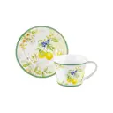 Чайная пара 2 предмета 270 мл 125x95x7 см Elan Gallery Лимоны