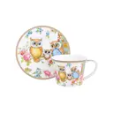 Чайная пара 2 предмета 270 мл Elan Gallery Совушки