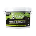 Краска Фасадная Krafor 30515 атмосферостойкая белая 14 кг