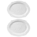 Блюдо 25.5x19x2 см Elan Gallery Птички, 2 штуки