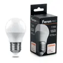 Набор ламп светодиодных Feron.PRO LB-1407 Шарик E27 7.5 Вт 6400K Холодный белый (голубой) 10 шт