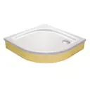 Душевой поддон акриловый четверть круга Ravak Elipso 80x80 см EX A224401310