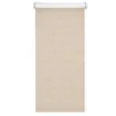Штора рулонная блэкаут Эко 40x160 см бежевая
