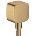 Шланговое подсоединение Hansgrohe Fixfit 26457140, цвет бронза