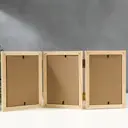 Фоторамка тройная 10x15 см №1 белое дерево