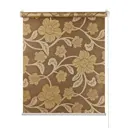 Рулонная штора ПраймДекор "Bloom" 80x170 монохром коричневый 23080130