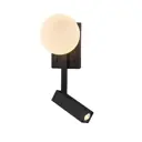 Светильник настенный светодиодный ST Luce BOTELLI SL1581.401.02 нейтральный белый свет цвет черный