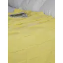 Плед Almaforhome КвадратыПок/свлим, 215x140 см, трикотаж, цвет желтый