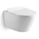 Подвесной унитаз BLACK & WHITE W-703 Rimless UF seat cover Fixing screw 480x370x370 мм